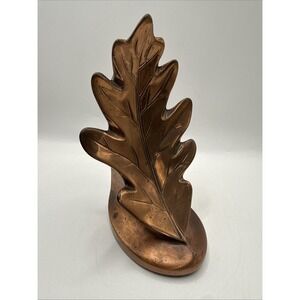 PMC Bronze Cooper Bookend Philadelphia Manufacturing Co MCM Felt Bottom